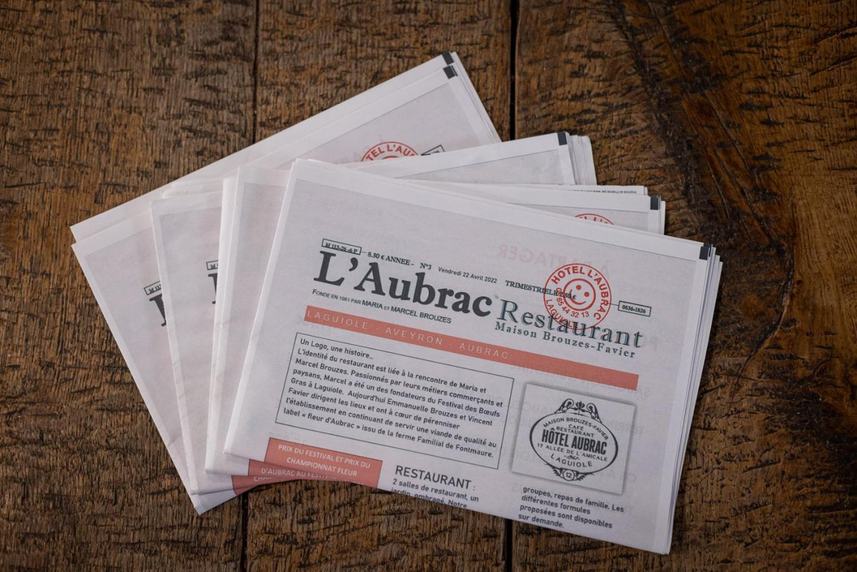 Hotel-Restaurant Logis L'Aubrac Laguiole Eksteriør bilde